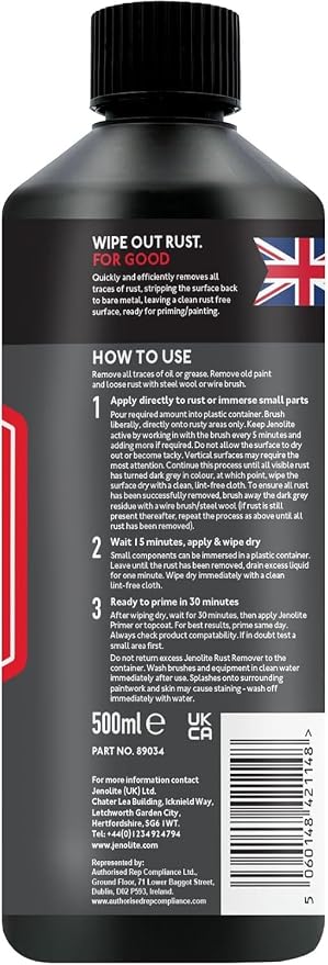 JENOLITE Rust Remover for Metal - Image 7