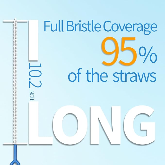 6 Pack Straw Cleaner Brush - Image 2