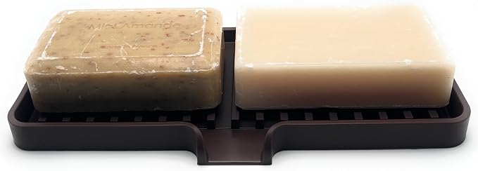 Happitasa Silicone Soap Dish Tray and Sponge Holder - Image 4