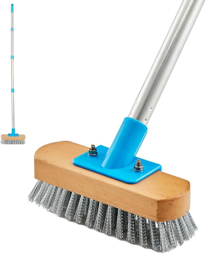 YONILL Stainless Steel Deck Scrub Brush by YONILL