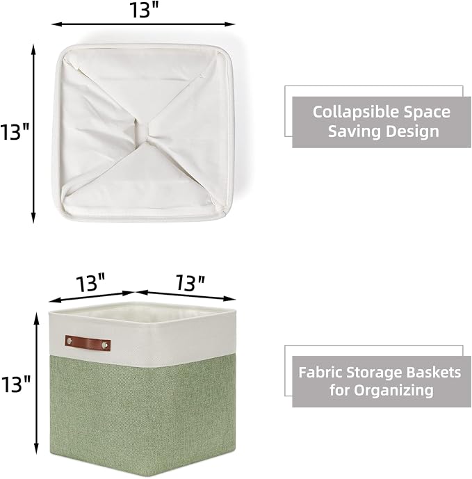 HNZIGE Foldable Storage Cubes & Baskets - Image 2