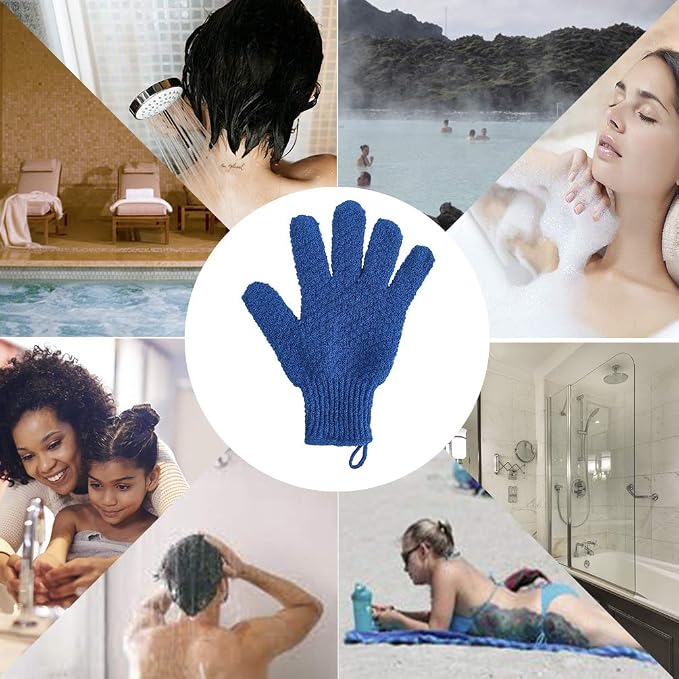 Bath Exfoliating Gloves Scrub - Image 7