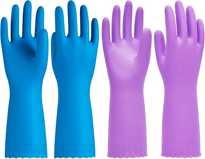 PACIFIC PPE 2 Pairs Dishwashing Cleaning Gloves by PACIFICPPE