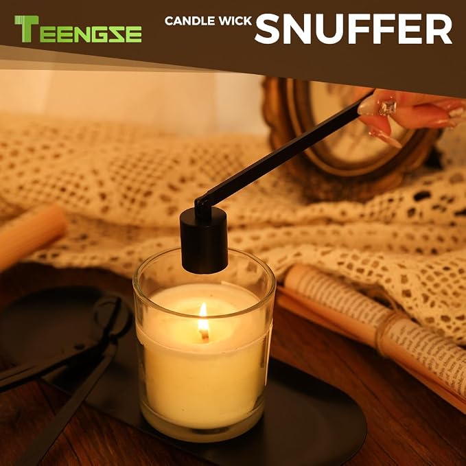 3 in 1 Candle Accessory Set, Candle Wick Trimmer, Candle Wick Snuffer, Candle - Image 3