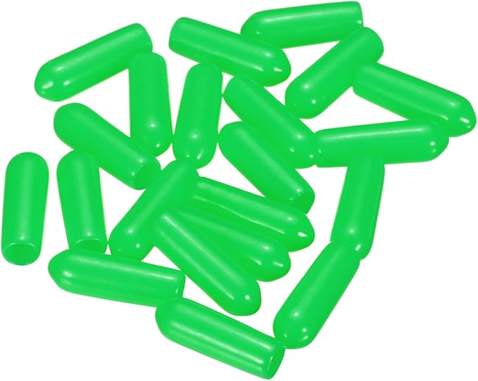 uxcell 20pcs Rubber End Caps 4mm ID Vinyl PVC Round Tube Bolt Cap Cover Screw - Image 4