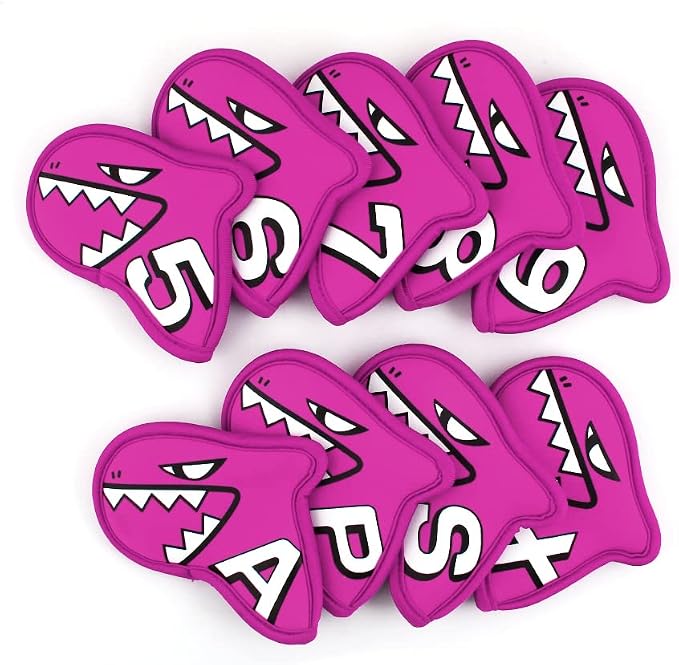 Palette Golf Iron Covers / 9pcs Set/Golf Head Covers/Golf Club Covers - Image 2