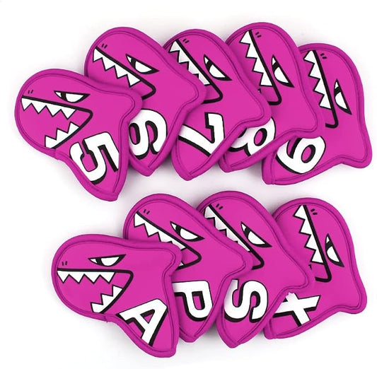 Palette Golf Iron Covers / 9pcs Set/Golf Head Covers/Golf Club Covers - Image 2