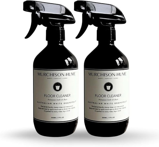 Murchison-Hume Natural Floor Cleaner Spray – Pet-Friendly, Plant-Based Formula by Murchison-Hume