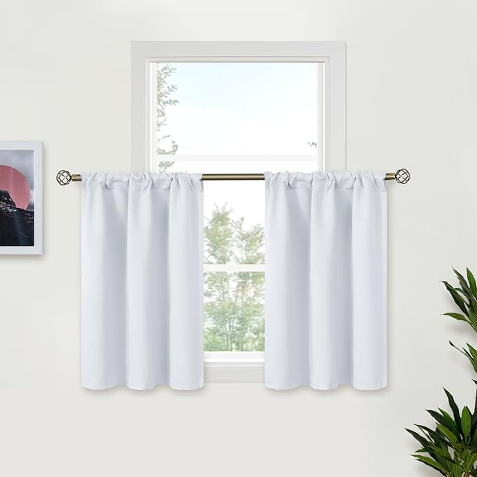 BGment Small Curtains Half Window by BGment