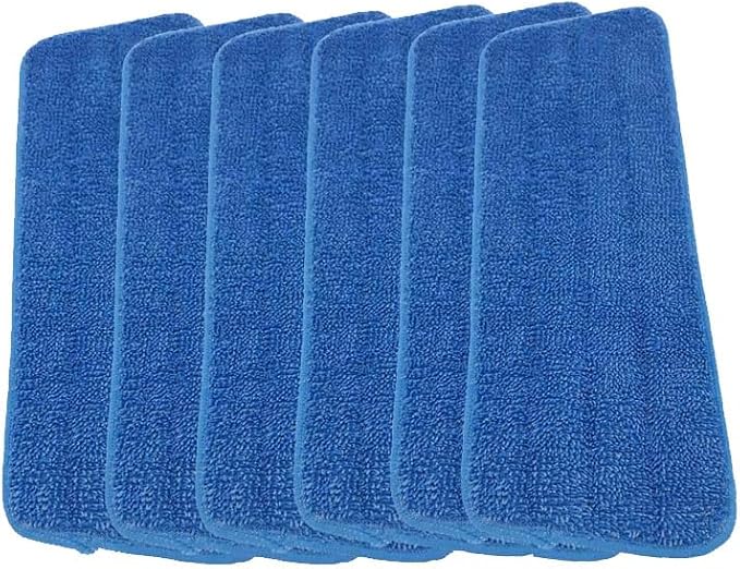 6 Pack Replacement Mop Refills Compatible by Rinakou
