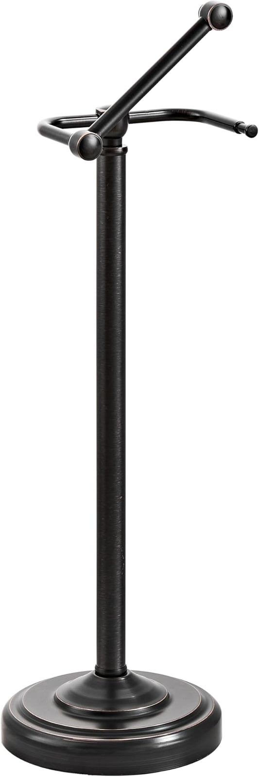 Toilet Paper Holder Stand, Oil Rubbed Bronze Toilet Paper Holder Free Standing by WZKALY