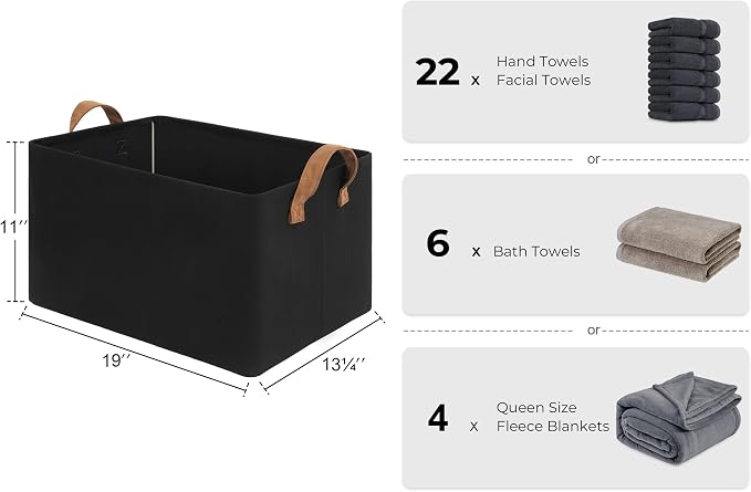 StorageWorks Storage Bins, Fabric Storage Bins - Image 2