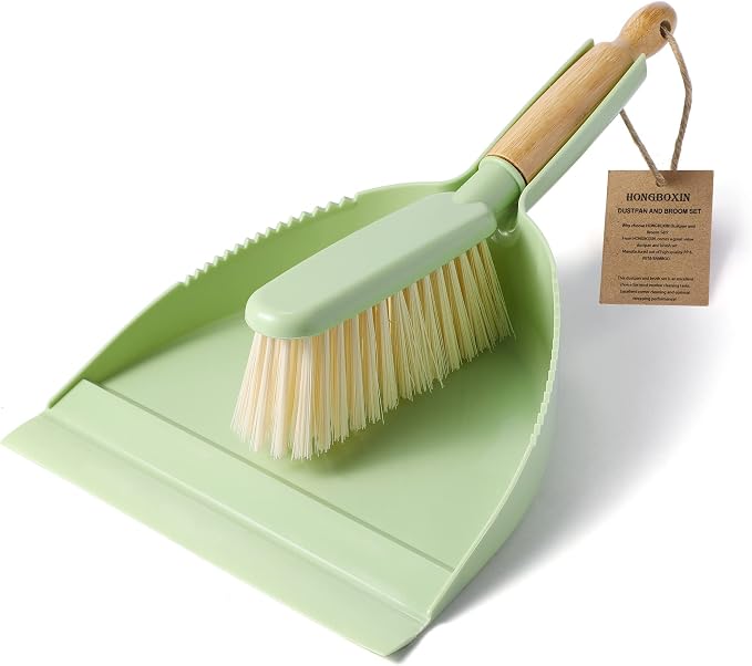 Dust Pan and Brush Set by Hongboxin