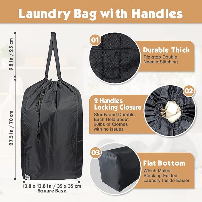 Washable Travel Laundry Bag - Image 2