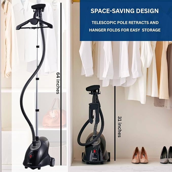 SALAV GS18-DJ Standing Garment Steamer - Image 9