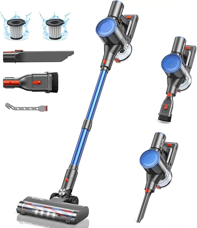 Cordless Vacuum Cleaner, 30Kpa/400W/45Mins Stick Cordless Vacuum Cleaner by Unknown