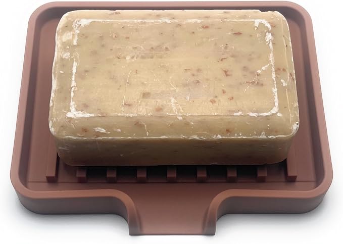 Happitasa Silicone Soap Dish Tray and Sponge Holder - Image 2