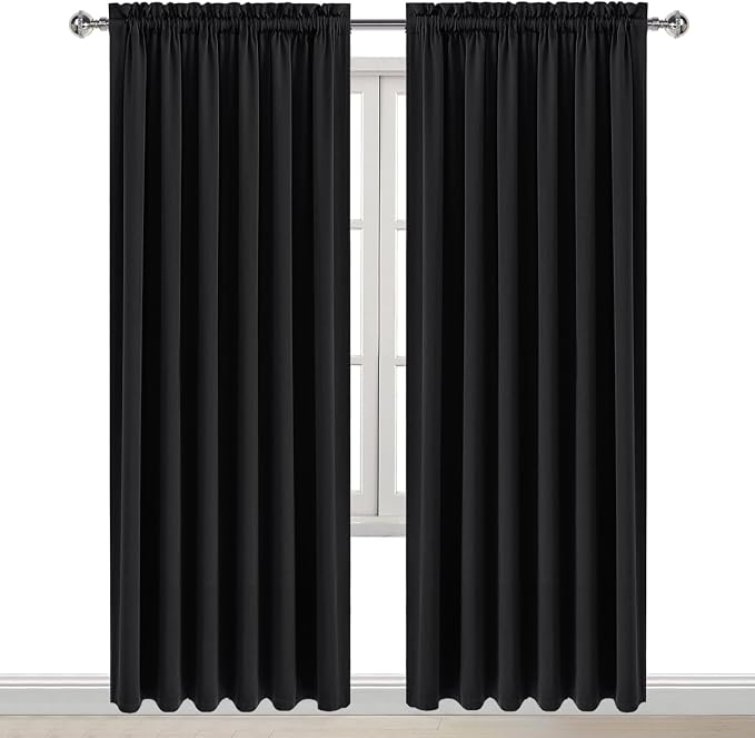 DWCN Blackout Curtains for Living Room Thermal Insulated, Energy Saving & Noise - Image 8