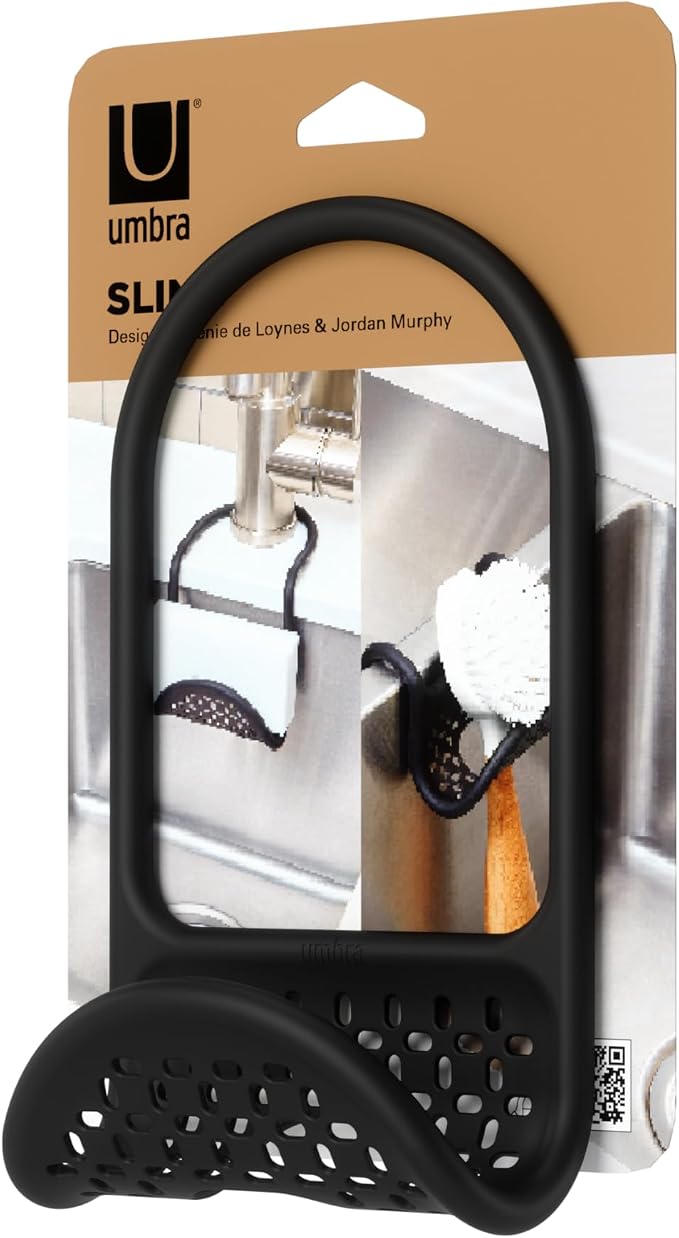 Umbra Sling Kitchen Sink Accessory, Single-Sided Sponge Holder - Image 8
