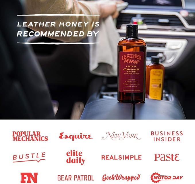 Leather Honey Leather Cleaner Spray: UV Protectant, Non-Toxic & Made in the USA - Image 5