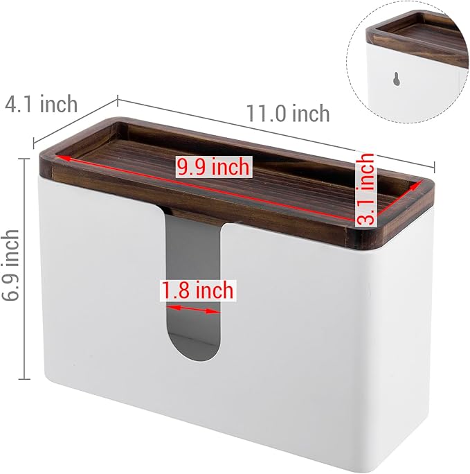 MyGift Deluxe Modern Matte White Metal Folded Commercial Paper Towel Holder - Image 5