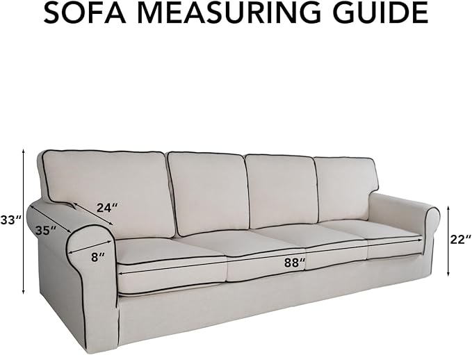 PureFit Reversible Quilted Sofa Cover, Water Resistant Slipcover Furniture - Image 7