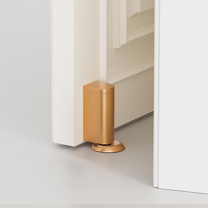 Windproof Magnetic Door Stoppers, 0-0.78" Stroke Mechanical Doorstop, No-Hole - Image 6