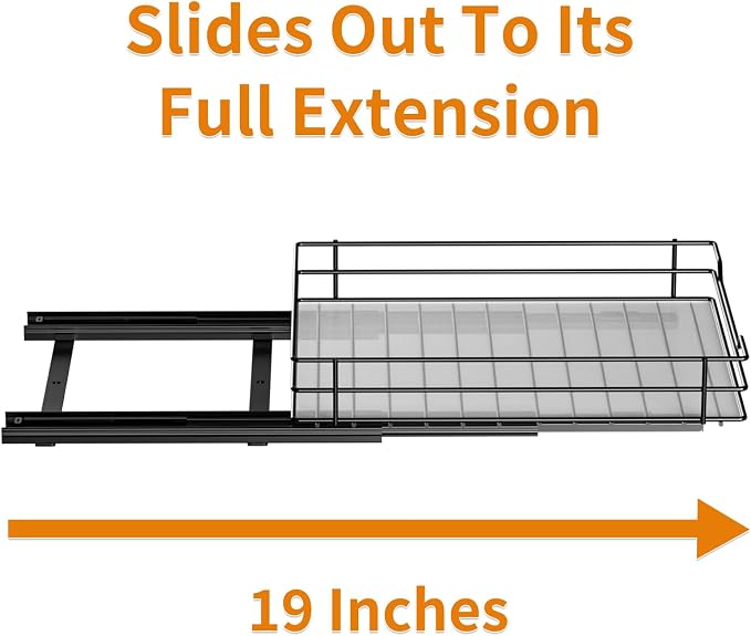 RCHYFEED Pull Out Spice Rack Organizer - Image 7
