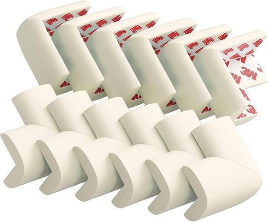 12 Pack Corner Protector Baby Proofing Edge and Corner Guards, Soft Safety by USfloatwishes