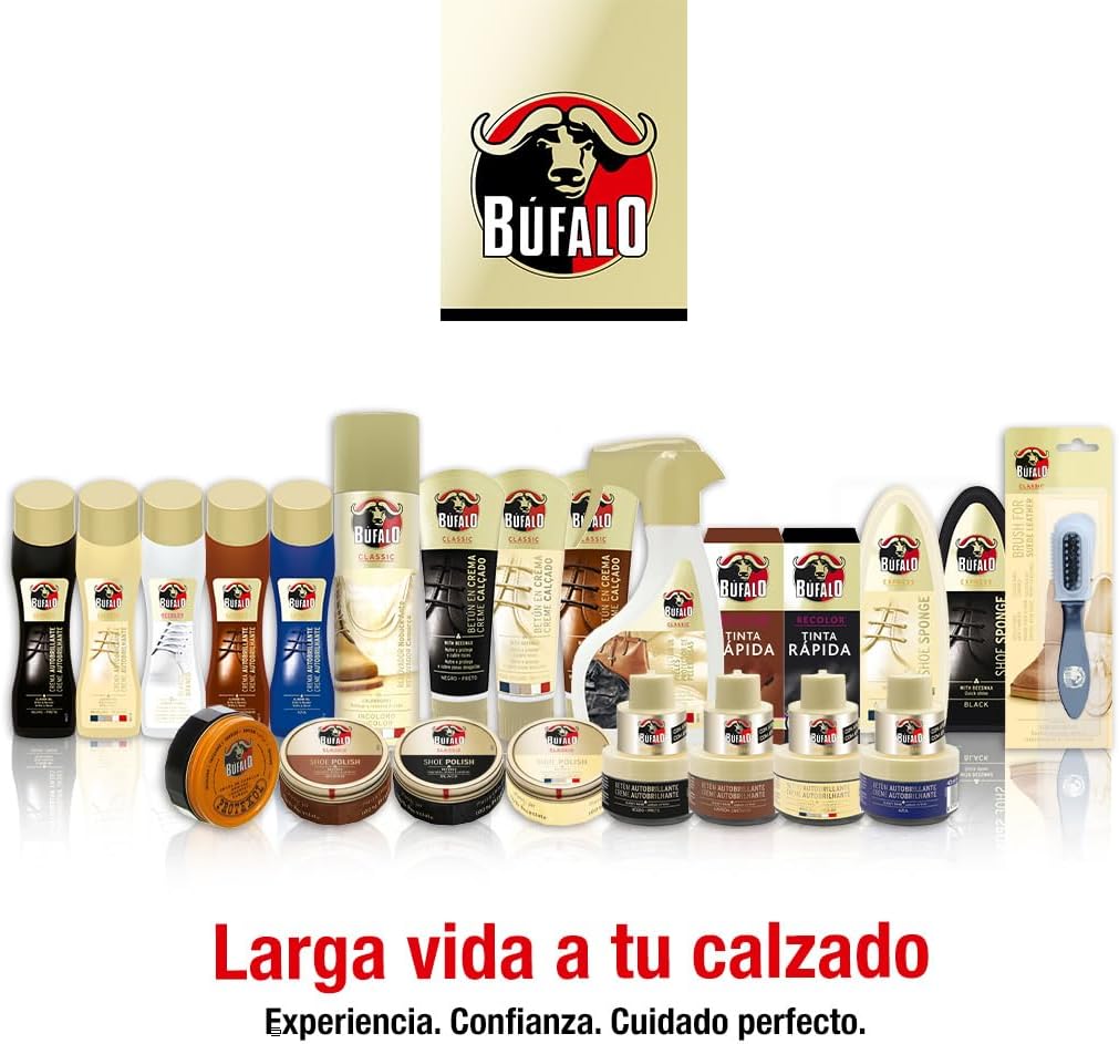 Búfalo Buffalo Suede Brush, colourless