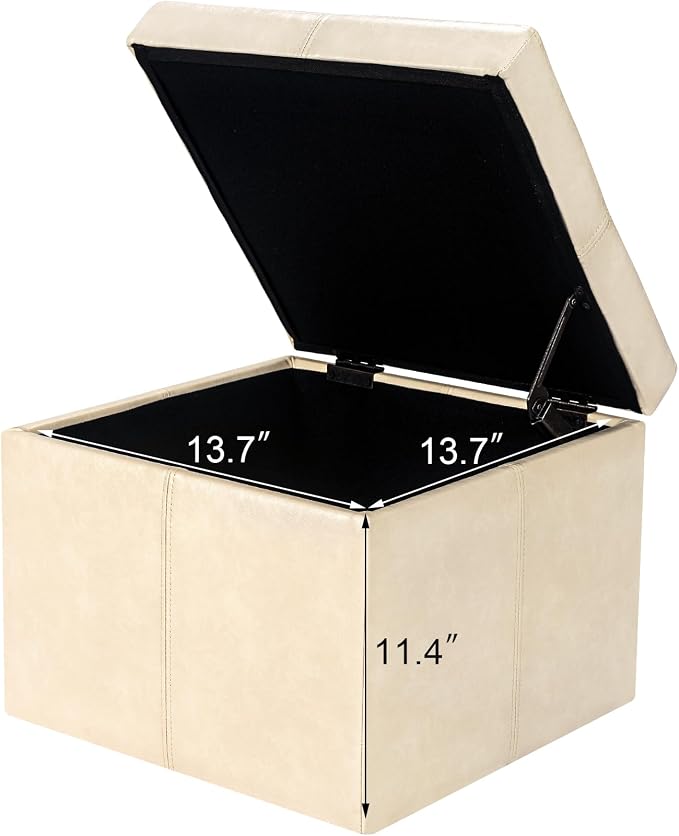 Adeco Storage Ottoman - Image 8