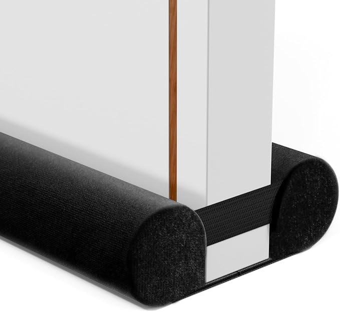 Door Draft Stopper for Bottom of Door, Under Door Gap Filler/Seal for Big Gap by BKSAI