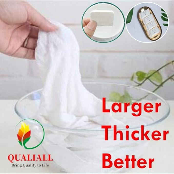 Premium Compressed Towel Tablet, Essential Face Washcloths - Image 2