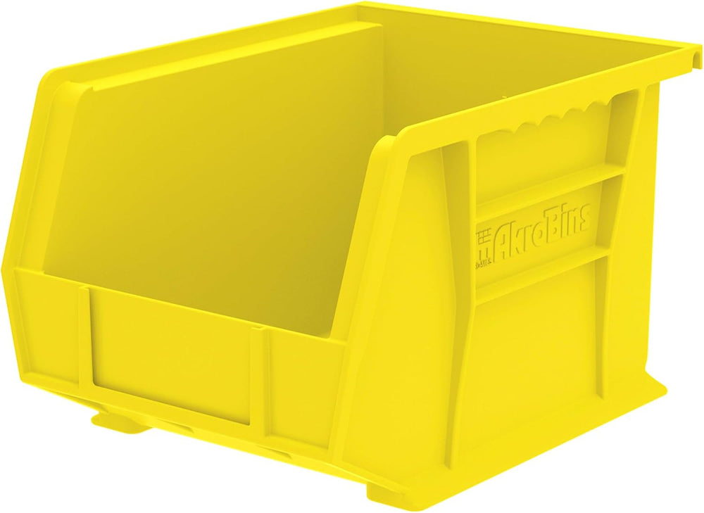Akro-Mils 30239 AkroBins Plastic Storage Bins, 11"x8"x7", Yell...