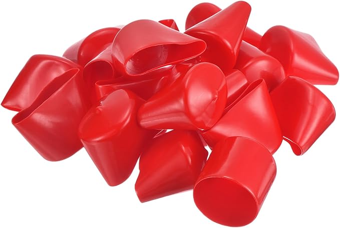 uxcell 20pcs Rubber End Caps 39mm ID Vinyl Round Tube Bolt Cap Cover Thread - Image 4