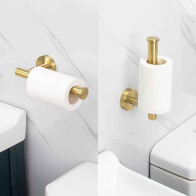 NearMoon Bathroom Toilet Paper Holder, Premium SUS304 Stainless Steel Rustproof - Image 3