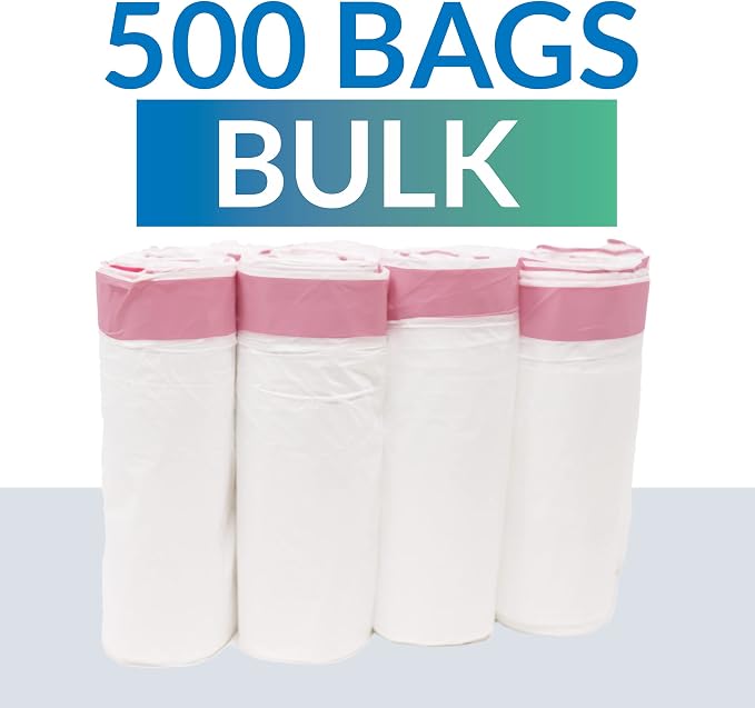 Reli. 6-10 Gallon Trash Bags Drawstring | 500 Count Bulk | 22"x23" | 6 - Image 3