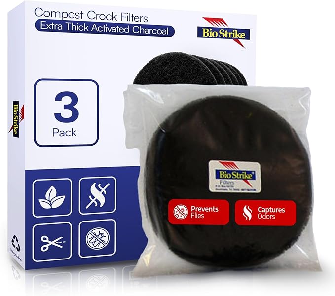 BioStrike Activated Carbon Filter Discs by BioStrike