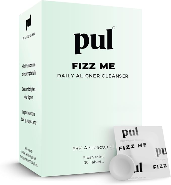 PUL Aligner Cleaner Tablets – For Cleaning Invisalign, All Clear Aligners & by ThePultool