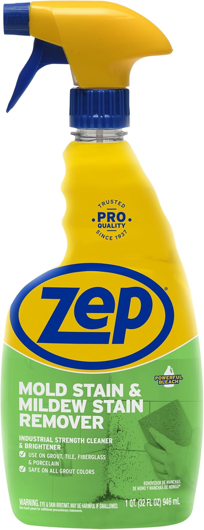 Zep Mold Stain and Mildew Stain Remover - 32 oz ZUMILDEW32 - Professional - Image 2