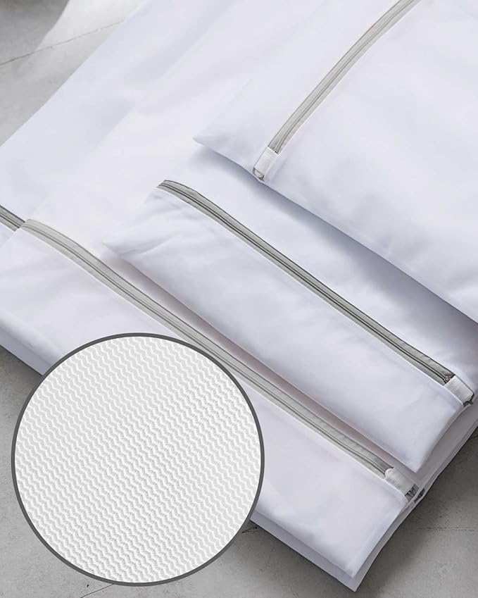 Lingerie Bags for Washing Delicates, Small Fine Mesh Laundry Bags - Image 5