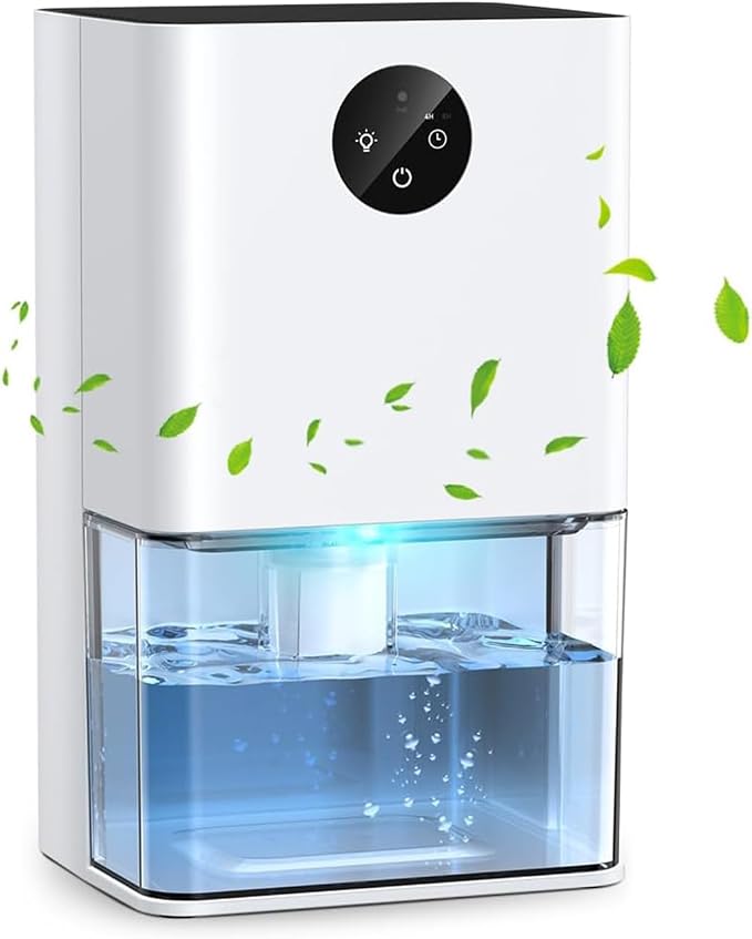 Dehumidifier, 50 OZ Small Dehumidifiers by Deyagoo