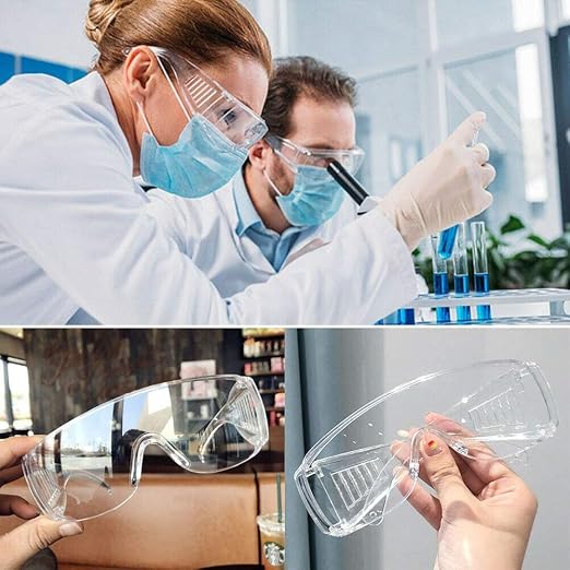 Safety Anti Fog Goggles 3-Pack - Image 4