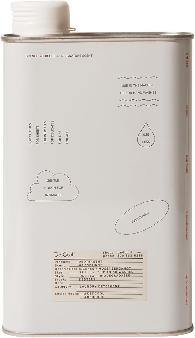 DedCool Liquid Laundry Dedtergent | 05 Spring | Luxurious Fresh Floral by DedCool