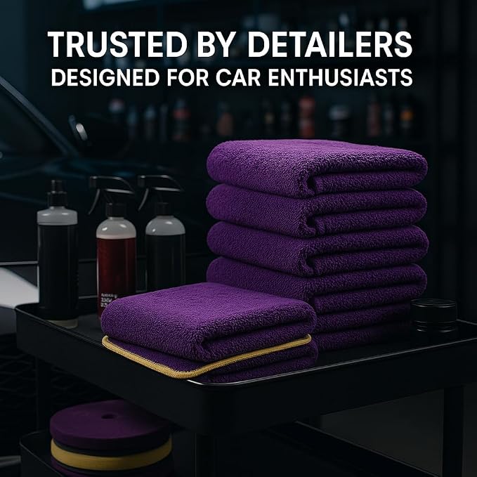 PAKS - 3 Pack Reusable Microfiber Towels - 16x24 Micro Fiber Towels Car - Image 8