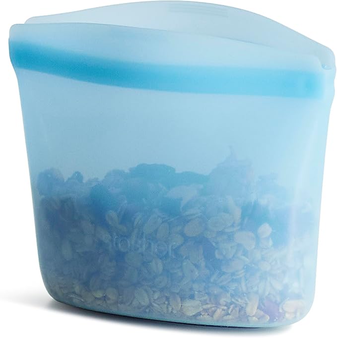 Stasher Premium Silicone Reusable Food Storage Bowl, Sous Vide, Dishwasher by Stasher