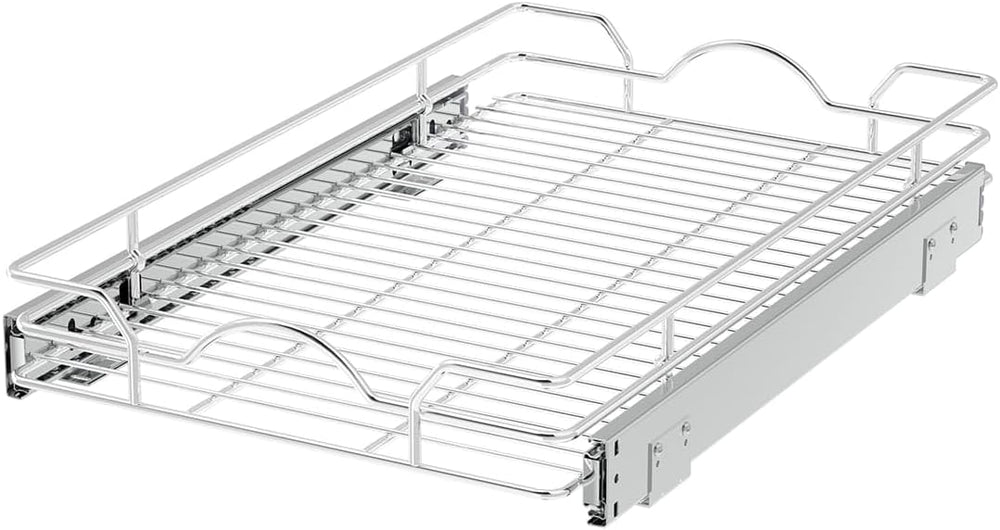 OCG Pull Out Cabinet Organizer 2 Pack (12" W x 21" D), Pull out She...