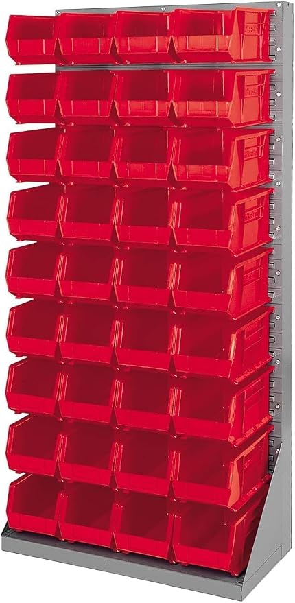 Akro-Mils 30240 AkroBins Plastic Storage Bins, Space-Saving Stackable Bins