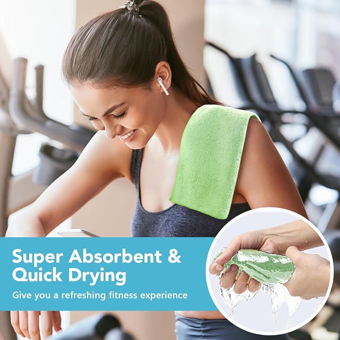Orighty Wash Cloths Bulk Towels Set 200 Pack, Highly Absorbent and Soft Feel - Image 3
