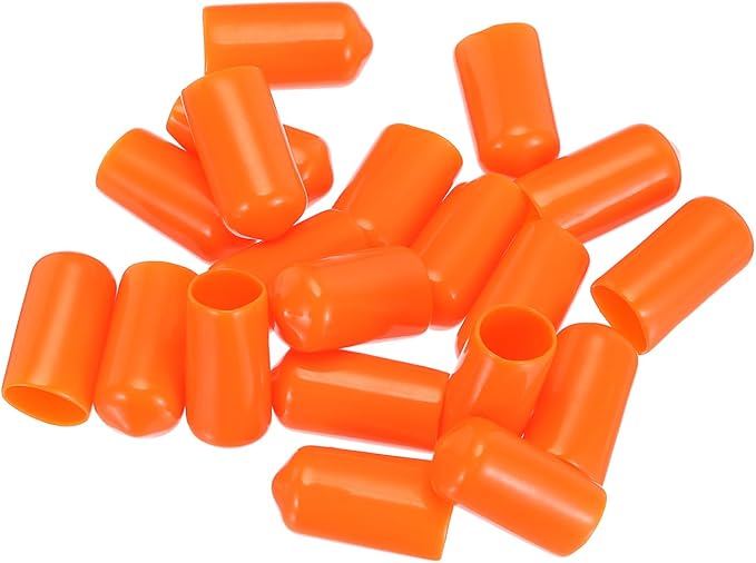 uxcell 20pcs Rubber End Caps 10mm ID Vinyl PVC Round Tube Bolt Cap Cover Screw - Image 4